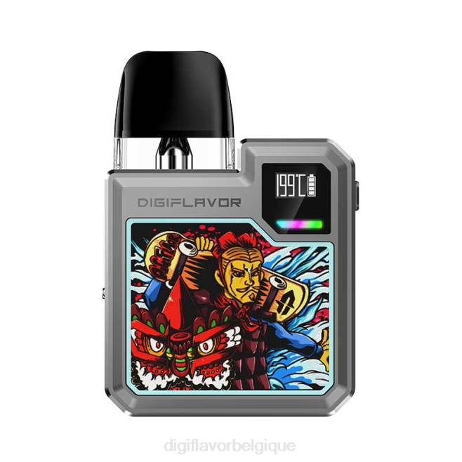 Digiflavor Digi-Q kit de dosettes gris guerrier V08P49 | Digiflavor Geekvape