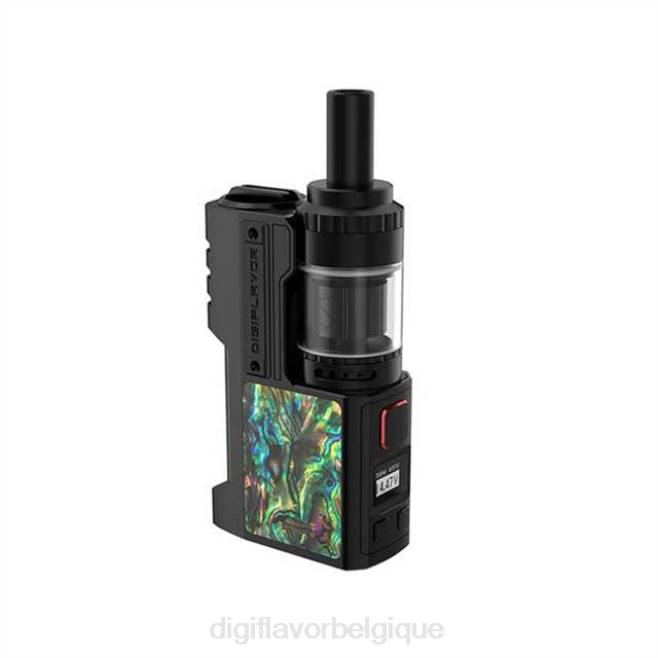 Digiflavor Z1 SBS kit avec sirène 3 gta coquille d'ormeau noir V08P109 | Digiflavor Geekvape